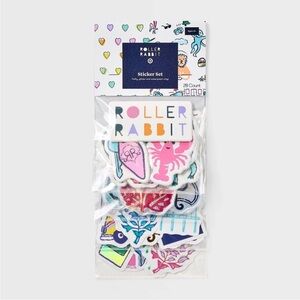 Roller Rabbit x Target 28-Count Sticker Set